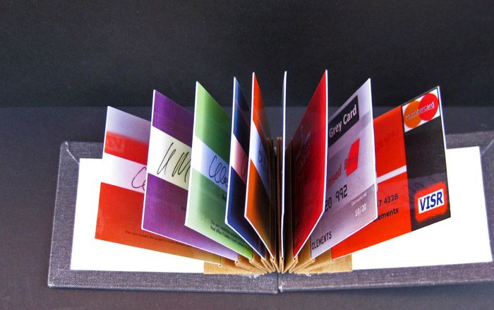 Lost Banks - a fan structure with nine removable fictional 